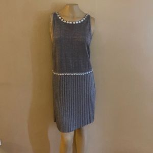 Sparkling sweater dress